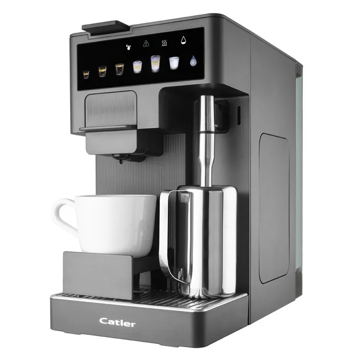 Catler Renzo ES 750 G - Machine à expresso à capsules et café moulu - Gris Catler Renzo ES 750 G - Machine à expresso à capsules et café moulu - Gris