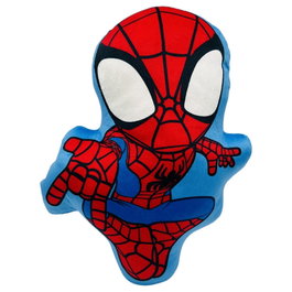 MARVEL Coussin 3D Spiderman - Coussin décoratif 35 cm en Velboa
