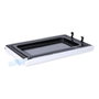 Lumeco Porte de micro-ondes blanche ref. 07390