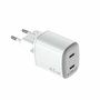 Chargeur mural Celly UPTC2USBC45WWH Blanc
