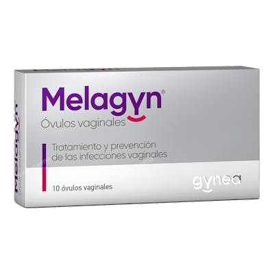 Gynea Melagyn Ovules Vaginaux Lot de 10 - Soin Flore Vaginale Gynea Melagyn Ovules Vaginaux Lot de 10 - Soin Flore Vaginale