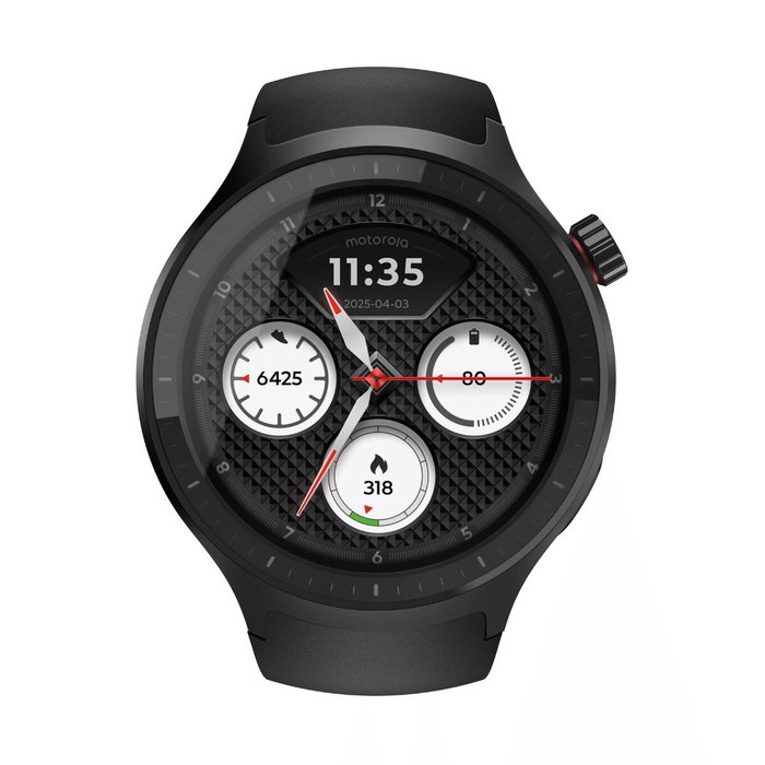 Montre intelligente Motorola Moto Watch 47mm Noir 1,43" 47 mm 46 mm Ø 47 mm