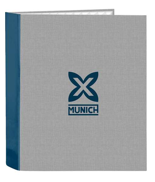 Safta Munich Street - Classeur à 4 anneaux 35mm, dossier large 27x33x6cm Safta Munich Street - Classeur à 4 anneaux 35mm, dossier large 27x33x6cm