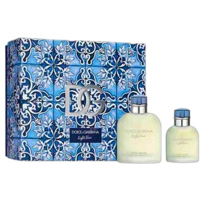 Dolce & Gabbana Light Blue Pour Homme Eau de Toilette - Set 2 Pièces (125 ml + 40 ml) Dolce & Gabbana Light Blue Pour Homme Eau de Toilette - Set 2 Pièces (125 ml + 40 ml)