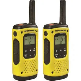 Motorola TLKR T92 H2O - Radio portable PMR - 10 km de portée - 8 canaux - Résistante à l'eau - Pour activités extérieures