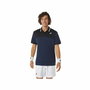 Polo à manches courtes homme Asics Court Blue marine