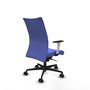 Piqueras Y Crespo Chaise de bureau Albacete confidente, Bleu clair, Mécanisme Sincro