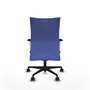 Piqueras Y Crespo Chaise de bureau Albacete confidente, Bleu clair, Mécanisme Sincro