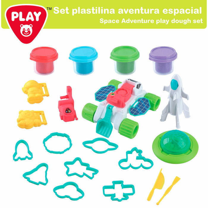 Pâte à modeler en argile PlayGo (6 Unités)