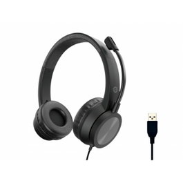 Conceptronic POLONA05B Casque avec Microphone USB Noir