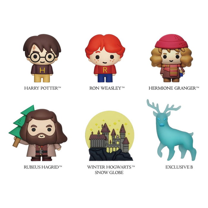 Harry Potter présentoir aimants 3D Christmas Series (12) Harry Potter présentoir aimants 3D Christmas Series (12)