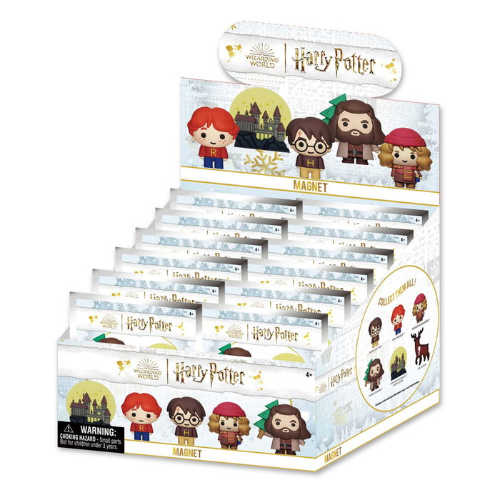 Harry Potter présentoir aimants 3D Christmas Series (12) Harry Potter présentoir aimants 3D Christmas Series (12)