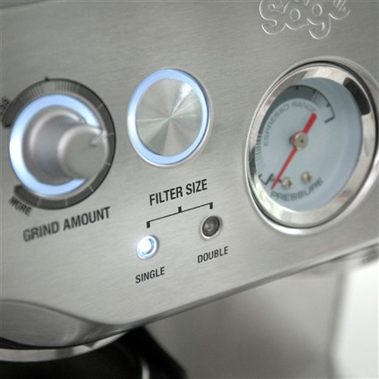Sage SES875BSS2EEU1A Cafetière expresso Barista Express avec moulin intégré et buse vapeur pour latte art