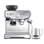 Sage SES875BSS2EEU1A Cafetière expresso Barista Express avec moulin intégré et buse vapeur pour latte art