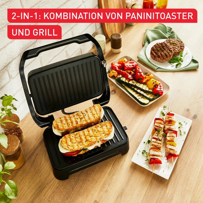 Tefal GC 270 D Inicio Compact Contact Grill 2-in-1