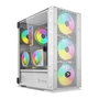 Boîtier ATX semi-tour Savio RAPTOR WHITE X1 Noir Multicouleur