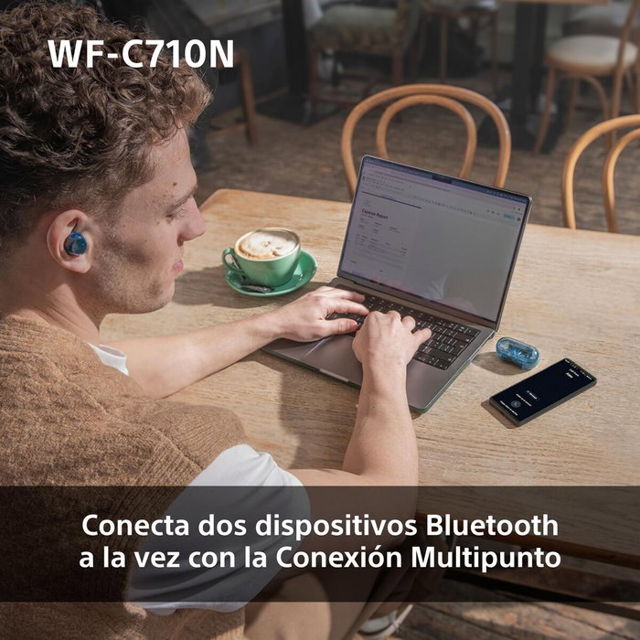 Casque Sony WFC710NW TW Blanc