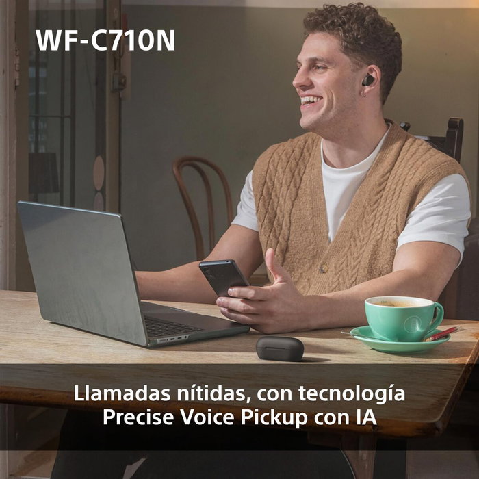 Casque Sony WFC710NW TW Blanc