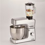 Ariete 1598/1 Robot de cuisine multifonction Gourmet 7L avec bol inox, jarre en verre 1,5L Pastamatic - 6 vitesses + fonction pulse