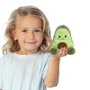 Aurora Peluche Avocat Palm Pals 13 cm - Jouet doux et marqué CE