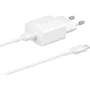 Samsung Chargeur Mural 15 W Blanc avec Câble USB-C EP-T1510XWE