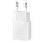 Samsung - Chargeur Secteur USB-C 15W Rapide avec Câble USB-C 1,8 m Blanc