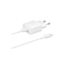 Samsung EP-T1510XWEGEU Chargeur USB-C 15W avec câble USB-C blanc