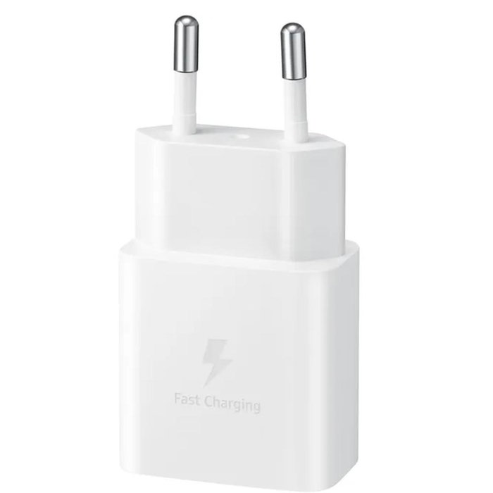 Samsung EP-T1510XWEGEU Chargeur USB-C 15W avec câble USB-C blanc