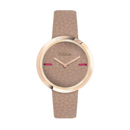 Furla My Piper R4251110502 avec cadran marron et bracelet marron