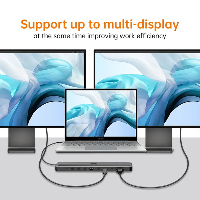 Acer USB-C 13-en-1 Station d'accueil HP.DSCAB.015