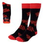 Stranger Things Chaussettes Taille Unique (35-41) et (40-46) - Cerdá - Noire - 86% Coton 12% Polyamide 2% Élasthanne