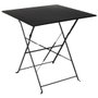 Home Deco Factory Table pliante noire 70x70x71 cm