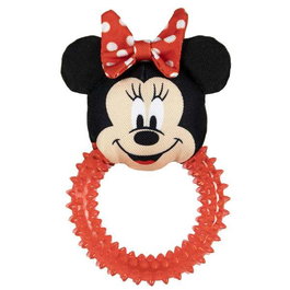 Cerdá - Mordedor Jouet à Mâcher pour Chien Minnie - 10.0 x 5.0 x 17.0 cm - Recommandé à partir de 3 ans - Rouge