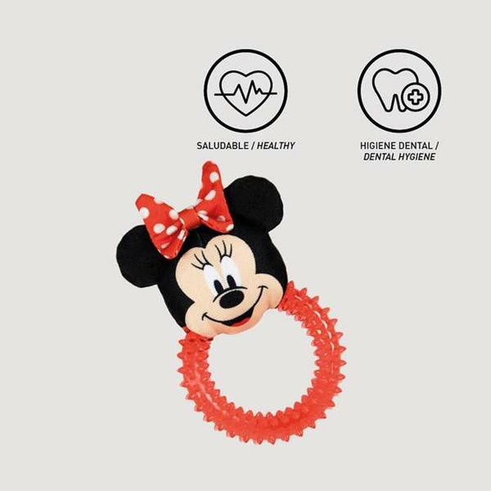 Jouet pour chien Minnie Mouse Rouge 10,0 x 5,0 x 17,0 cm (4 Unités)