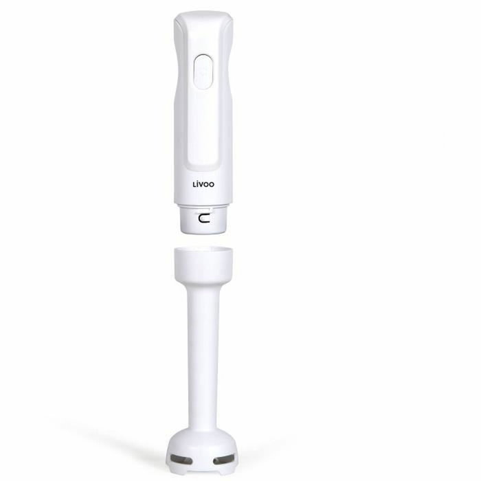 Livoo Mixeur plongeant Blanc 300 W