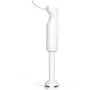 Mixeur Plongeant Livoo, 300W, 2 Lames Acier Inoxydable, 1 Vitesse 19000 tr/min, Design Blanc, Pied Amovible Facile à Nettoyer