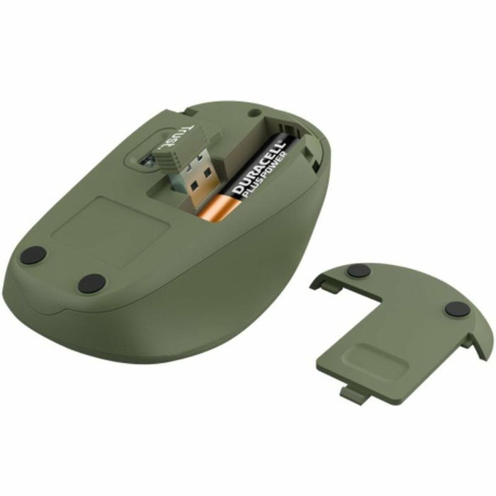 Souris Trust 24552 YVI+ Noir Vert 1600 dpi