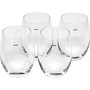 Alessi Mami XL Set de 4 verres Long Drink en verre cristallin