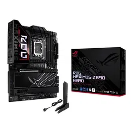 ASUS ROG MAXIMUS Z890 HERO, Carte mère Gaming Z890, Socket LGA1851, DDR5, PCIe 4.0, USB 3.2