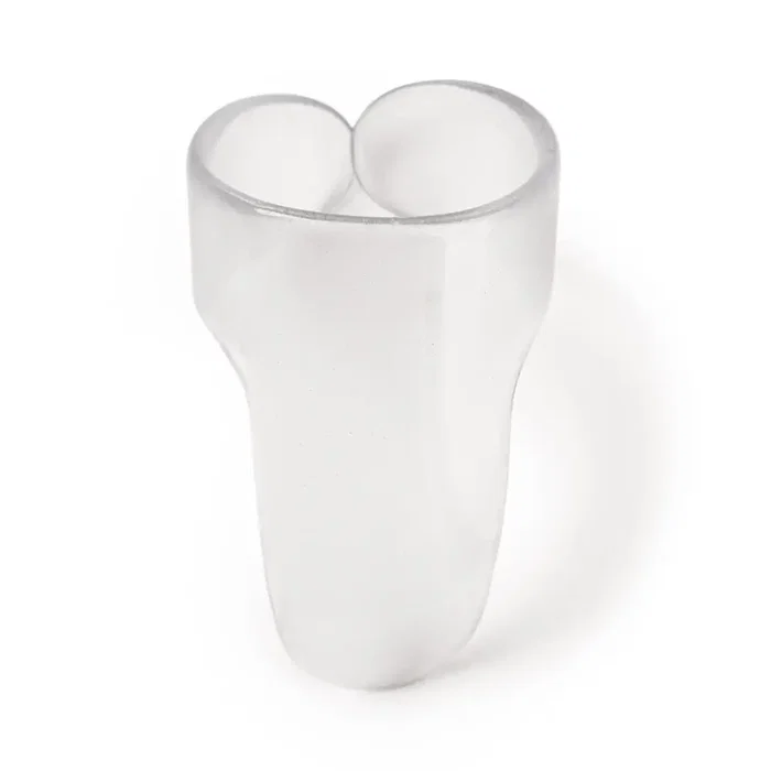 Dunlop Clear D Medium Médiators de doigt, Pack de 12 Dunlop Clear D Medium Médiators de doigt, Pack de 12