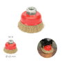 WOLFPACK LINEA PROFESIONAL Cepillo Taza en Acier Laitonné 65 mm M14