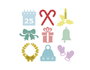 Misskuty Lot de 10 emporte-pièces fins ZAG Noël