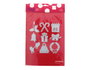 Misskuty Lot de 10 emporte-pièces fins ZAG Noël