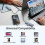 Ugreen Hub USB 5 en 1 avec 4 ports USB-A 3.2 Gen 1 et 1 port USB-C - Gris