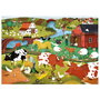 Educa Puzzle Max 28 La Granja 19955, Puzzle pour Enfant avec 28 Pièces, pour Âge 3 Ans et Plus, Dimensions Assemblé 68 x 48 cm