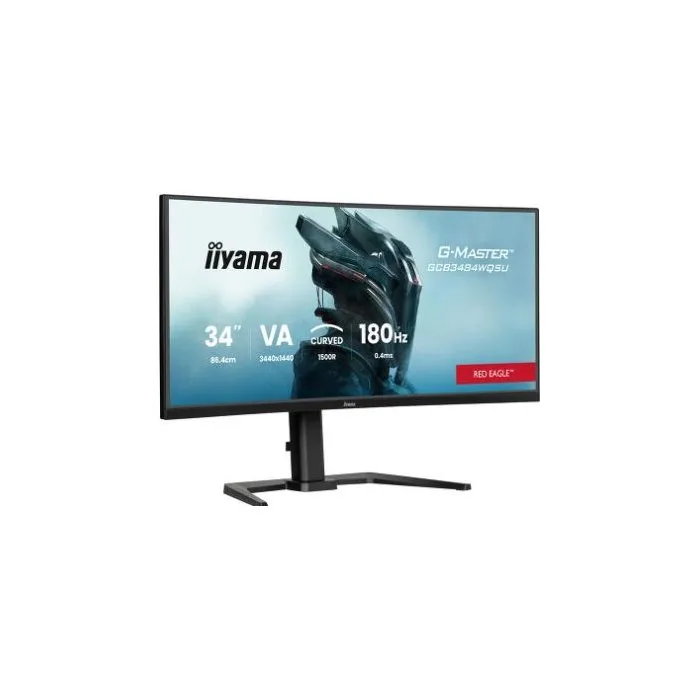 Iiyama Prolite XUB2790QSUH-B2 - Moniteur PC 27" QHD (2560x1440) IPS 100Hz 0.4ms, Port USB-C, Hub USB, Webcam 5MP, Haut-parleurs, Pied Réglable TCO