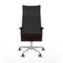 Piqueras y Crespo Chaise de Bureau Albacete Rouge et Noir