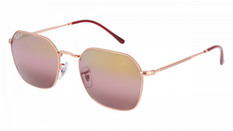 Ray Ban RB3694-9202G9-55 Lunettes de soleil roses pour femme