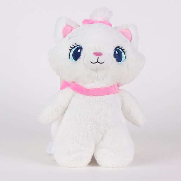 Disney Sac à dos enfant à personnage peluche, blanc, 17 x 30 x 11 cm