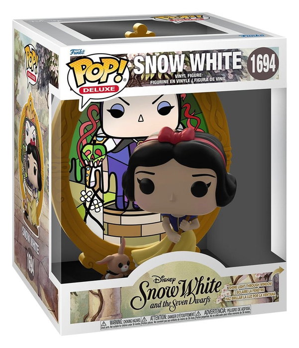 Funko Blanche-Neige Pop! Deluxe Disney Stained Glass